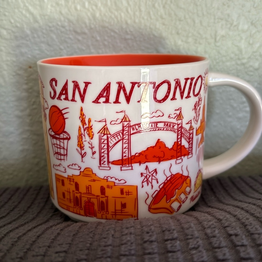 Starbucks Been There San Antonio Mug